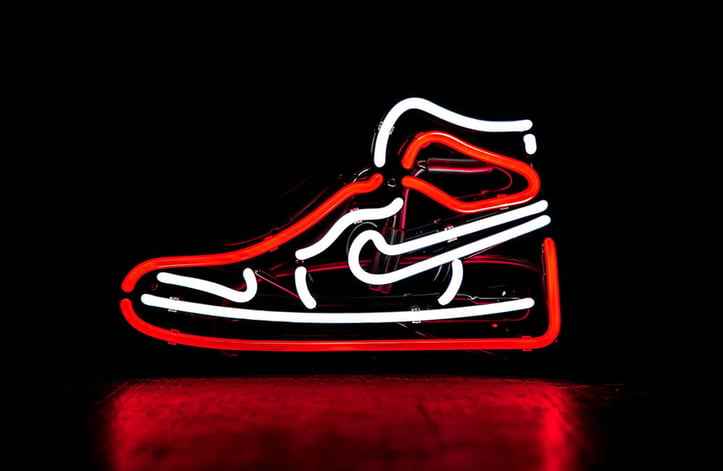 Neon Nikes